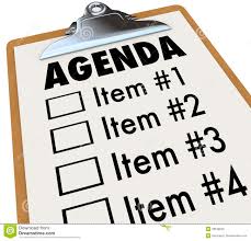 Business Meeting Agendas